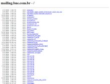 Tablet Screenshot of mailing.bne.com.br