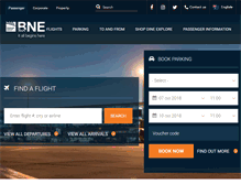 Tablet Screenshot of bne.com.au